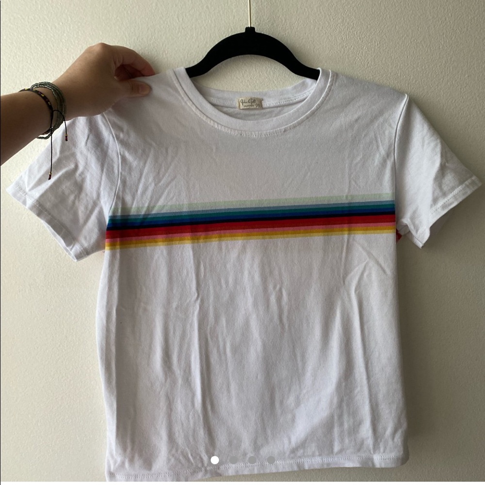 Brandy Melville Rainbow top